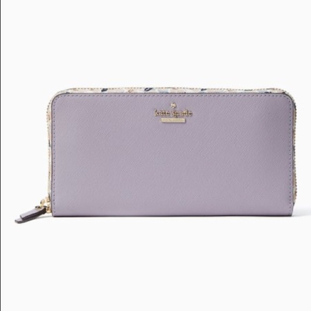 Kate Spade Lavender Floral Wallet
